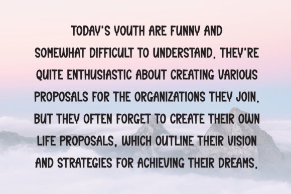 Cute Joyful Font - Preview 5