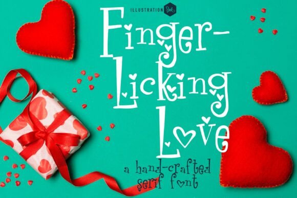 Finger Licking Font - Preview 1