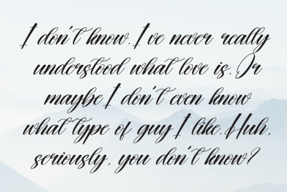 Floating Font - Preview 5
