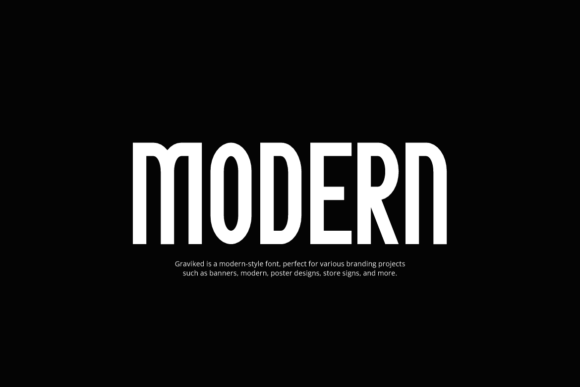 Graviked Font - Preview 1