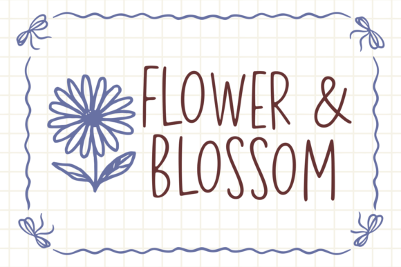 Handmade Biscuit Font PNG with transparent background - Preview 1