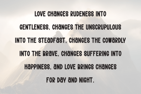 Honeymoon Font - Preview 5