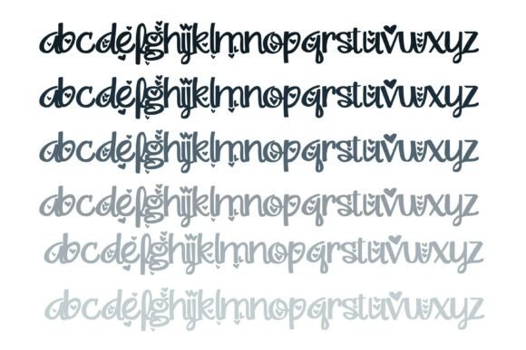Laughlines Font PNG with transparent background - Preview 3