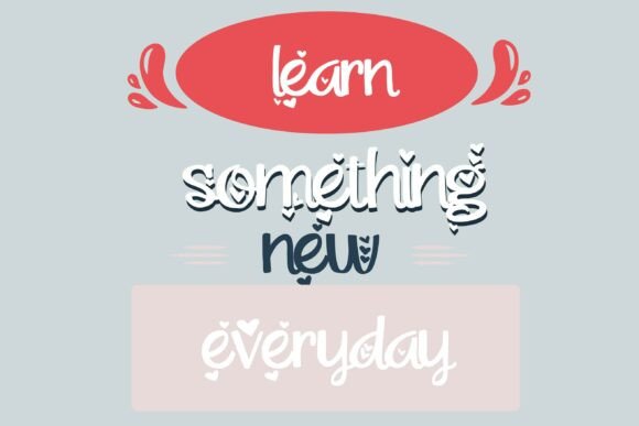Laughlines Font PNG with transparent background - Preview 4