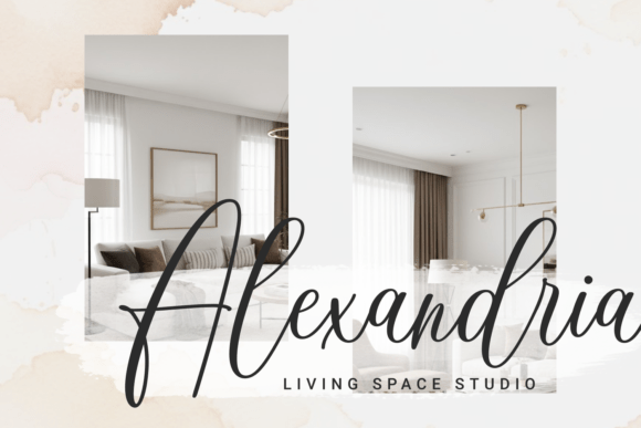 Lightdream Font PNG with transparent background - Preview 1