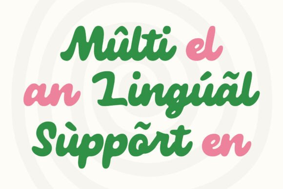 Majika Font PNG with transparent background - Preview 1