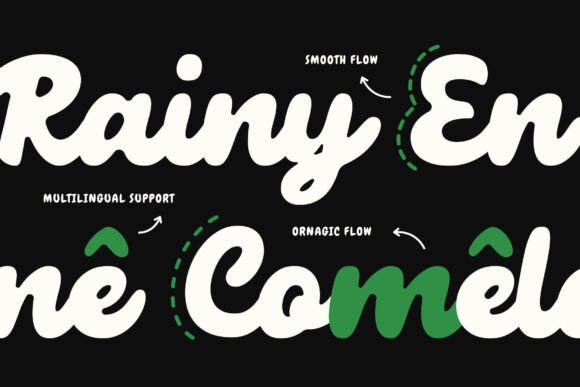 Majika Font PNG with transparent background - Preview 3