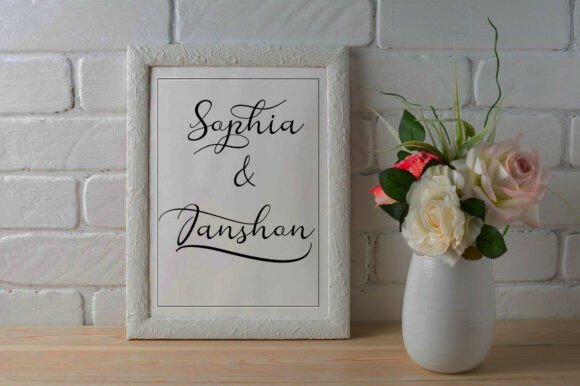 Maulina Font PNG with transparent background - Preview 1