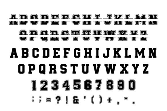 Monogram Slab Serif Font font preview - 3