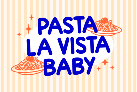 Morning Croissant Font PNG with transparent background - Preview 2