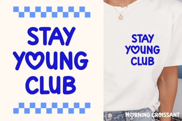 Morning Croissant Font PNG with transparent background - Preview 5