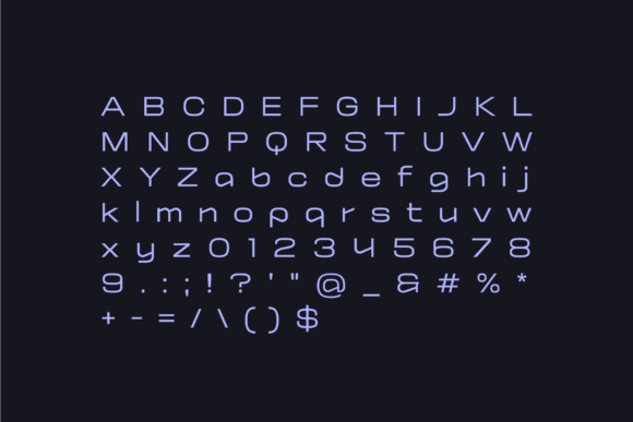 Anon Font - Preview 1