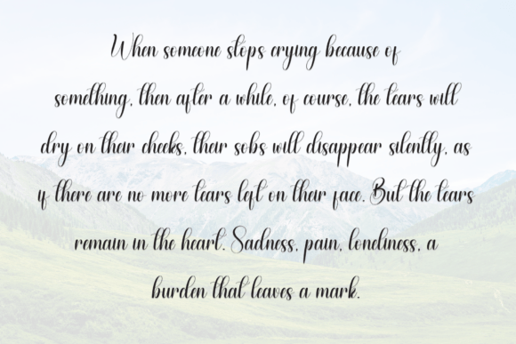 Beautiful Font - Preview 5