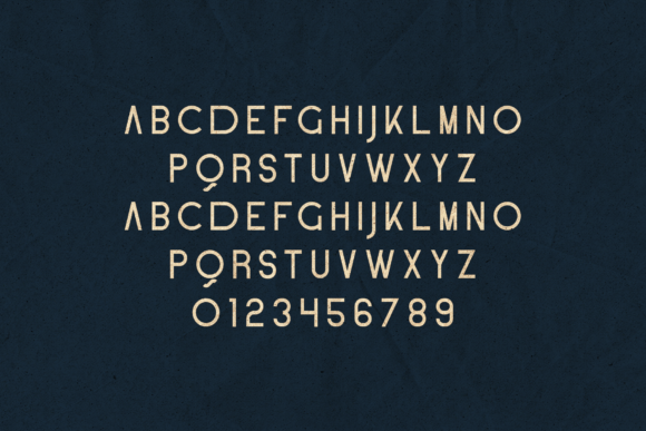 Blue Gold Font - Preview 1