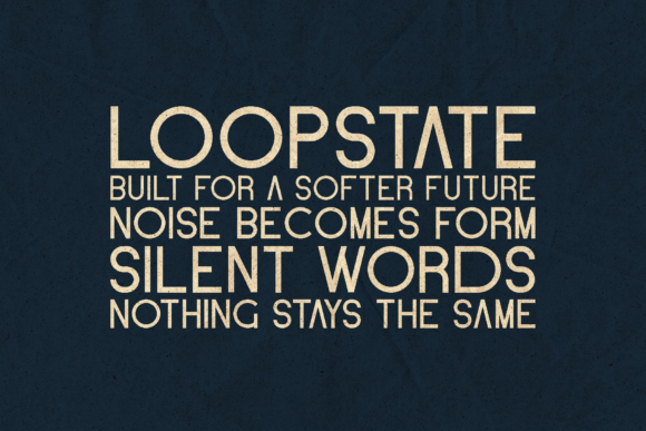 Blue Gold Font - Preview 3