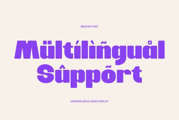 Brixon Font - Preview 5
