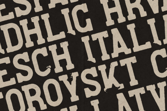 Burble Font - Preview 2