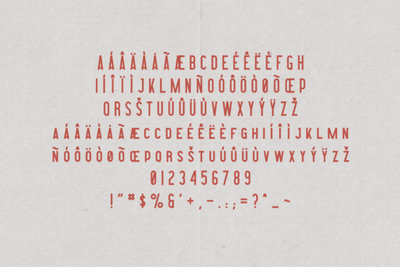 Contraband Font - Preview 4