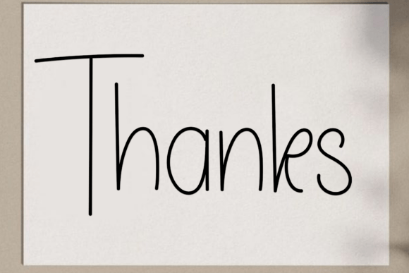 Delight Handmade Font PNG with transparent background - Preview 2