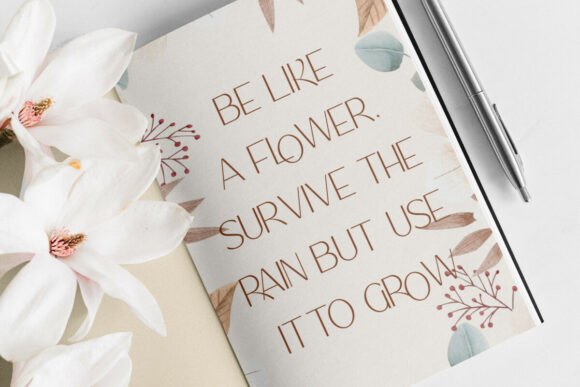 Flora Zemora Font - Preview 5