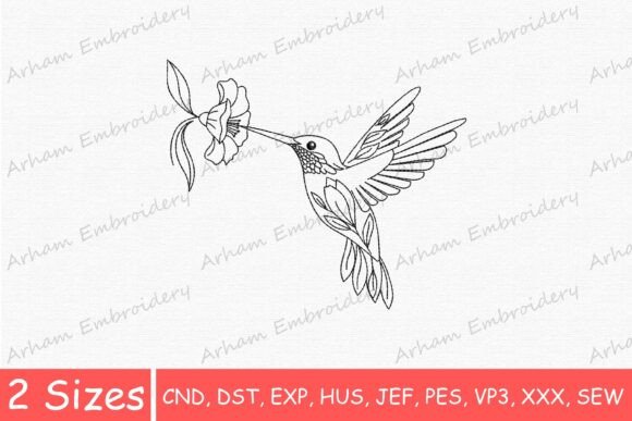 Floral Hummingbird
