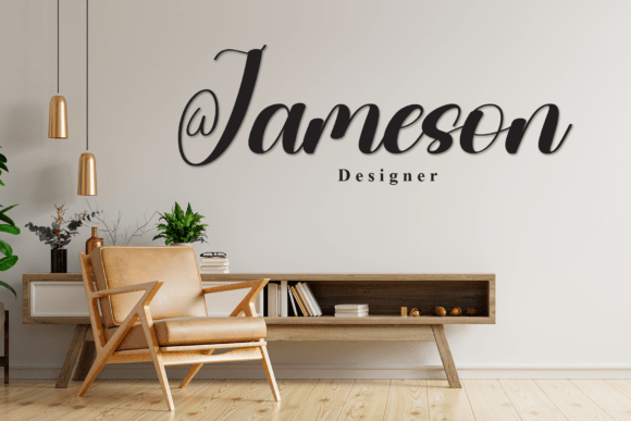 Glowing Font - Preview 3