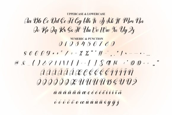 Glowing Font - Preview 6