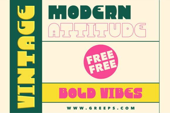 Greeps Font - Preview 1