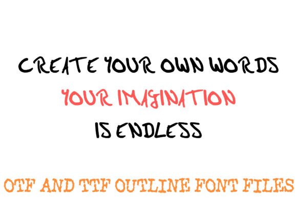 Hand Drawn Marker Font - Preview 2