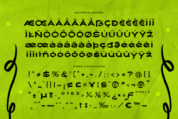 Hoxiz Font PNG with transparent background - Preview 2