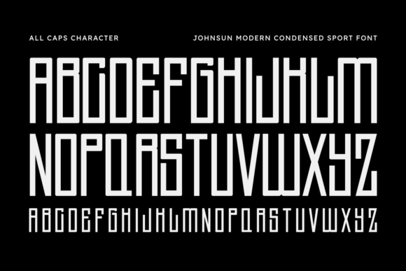 Johnsun Font PNG with transparent background - Preview 1