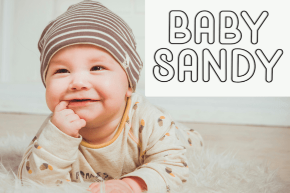 Line Script Font PNG with transparent background - Preview 3