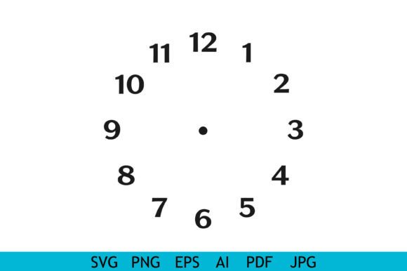 Minimal Clock Face Numbers