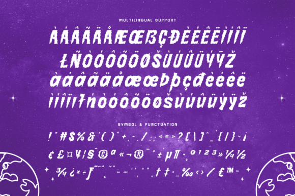 Nebulafury Font PNG with transparent background - Preview 2