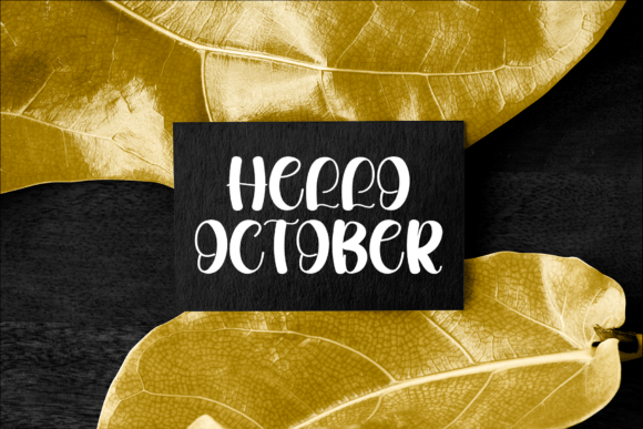Night Design Font PNG with transparent background - Preview 4