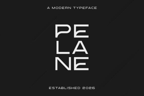 Pelane Font PNG with transparent background - Preview 5