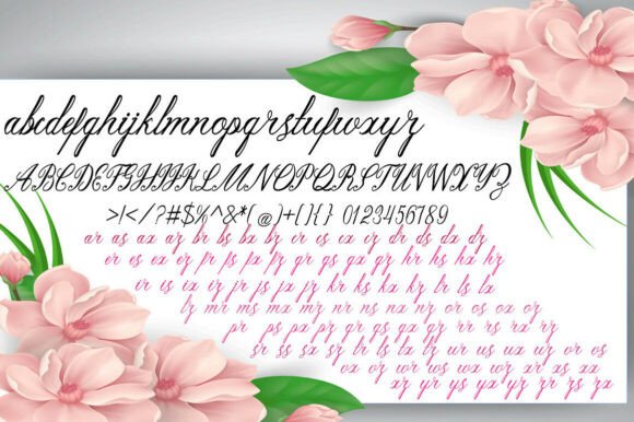 Santhia Font PNG with transparent background - Preview 2