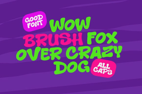Sarko Brush Font PNG with transparent background - Preview 2