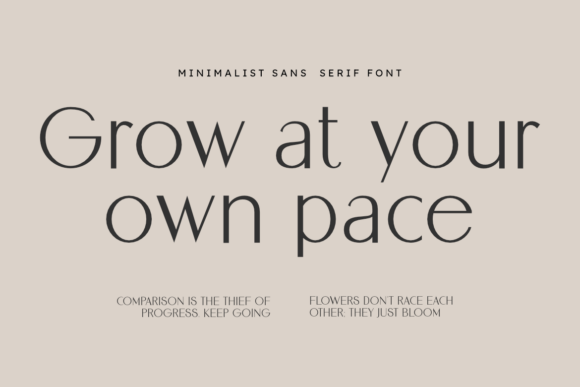 Serenata Font font preview - 6