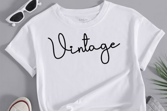 Shooping Font PNG with transparent background - Preview 1