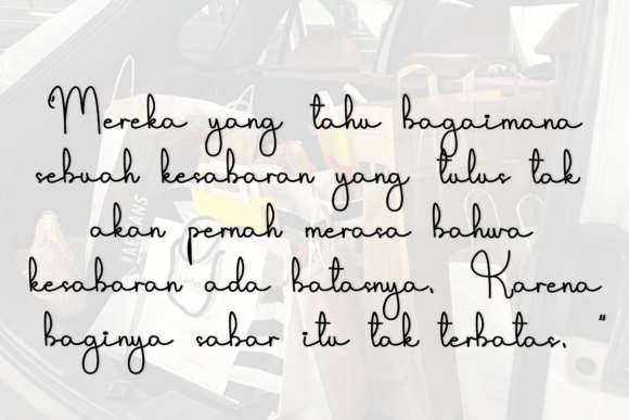 Shooping Font PNG with transparent background - Preview 4