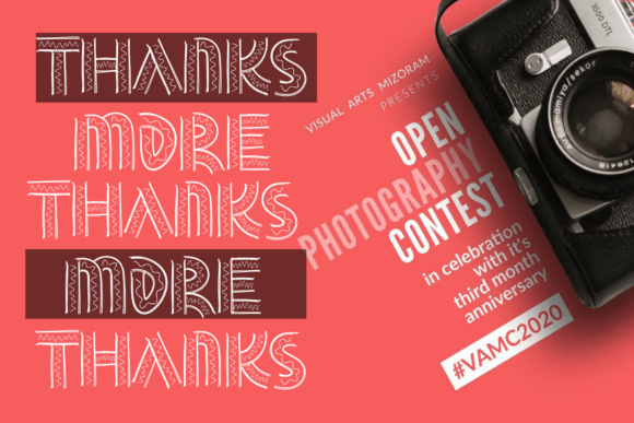 Smart Unique Font PNG with transparent background - Preview 4