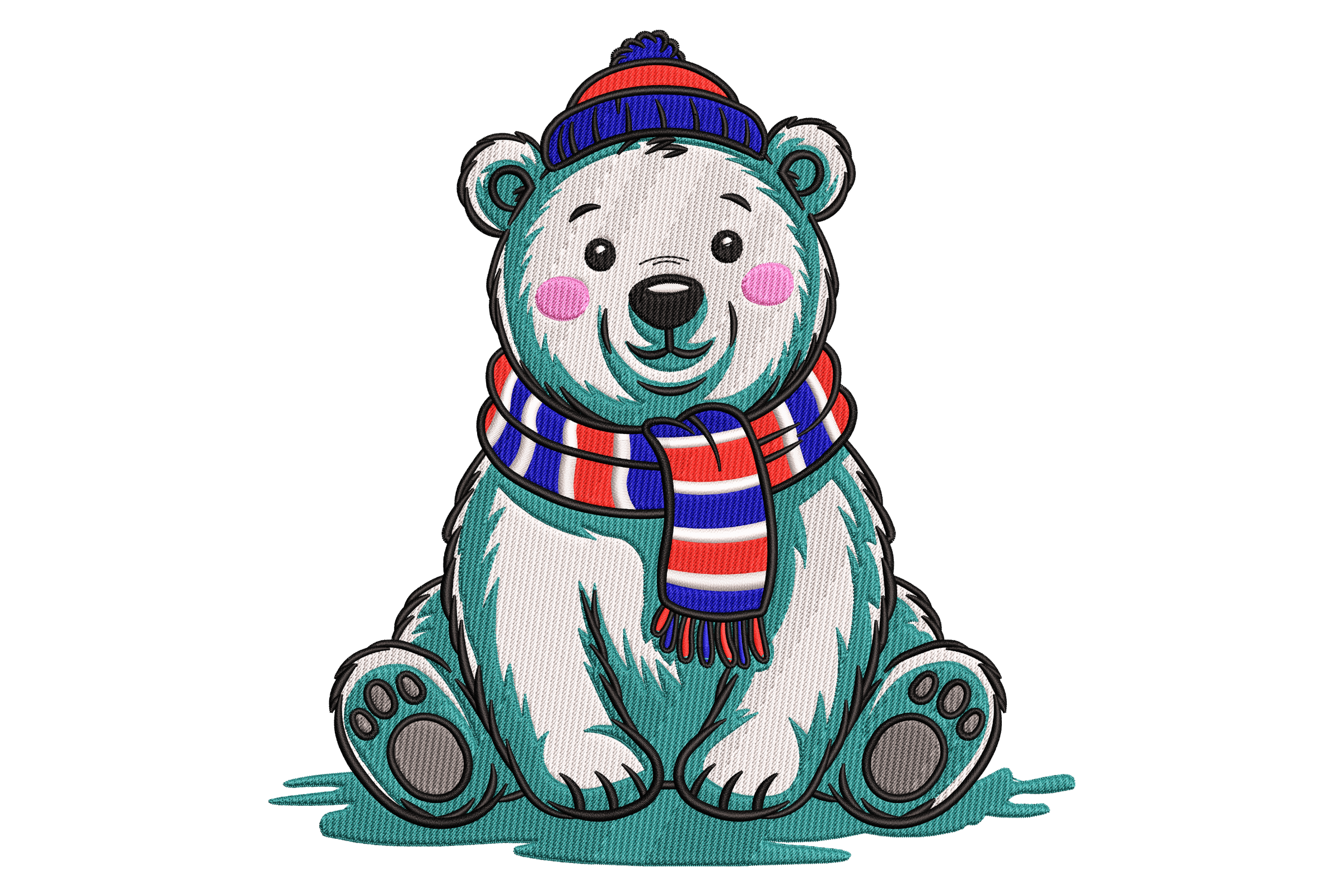 Winter Polar Bear