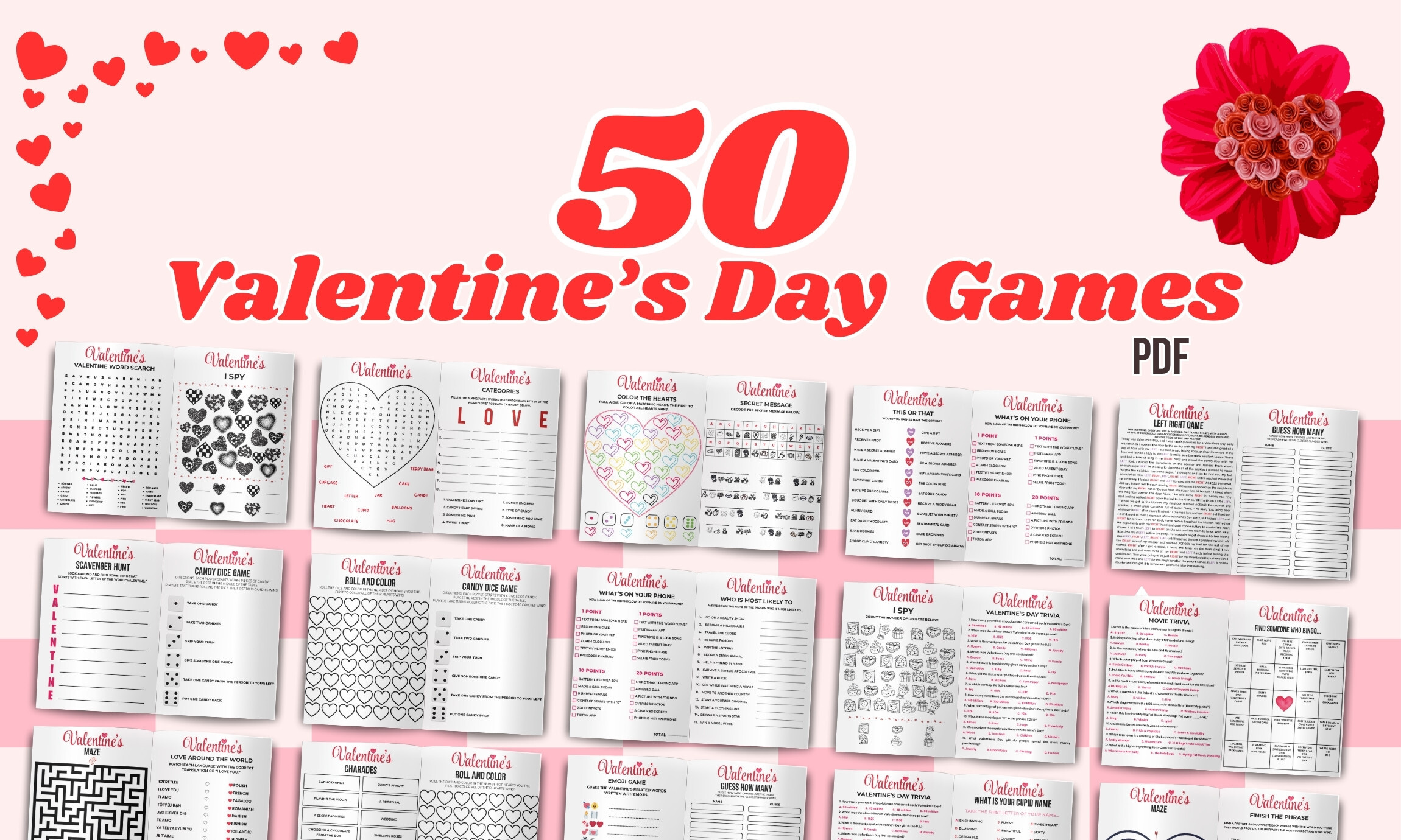 50 Games for Valentine's Day
