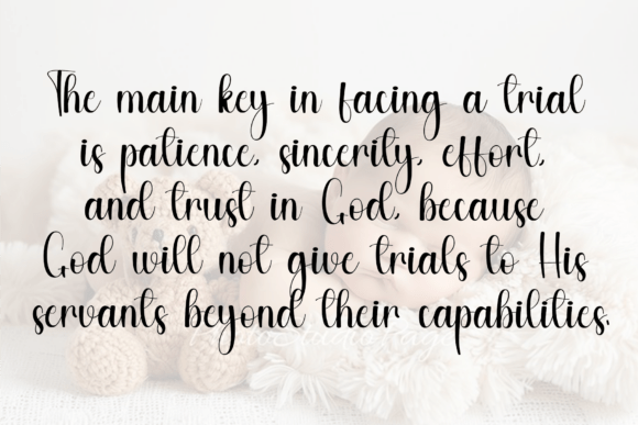 Babylove Font - Preview 4