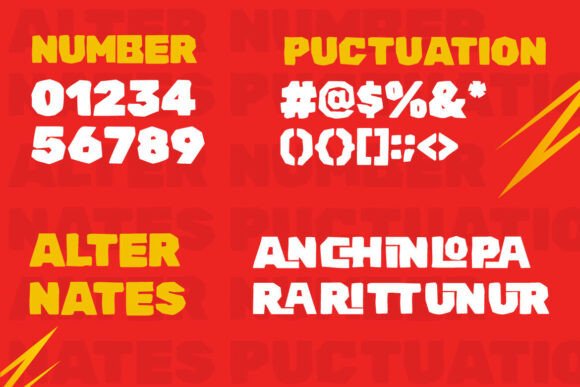 Boldy Funk Font - Preview 6