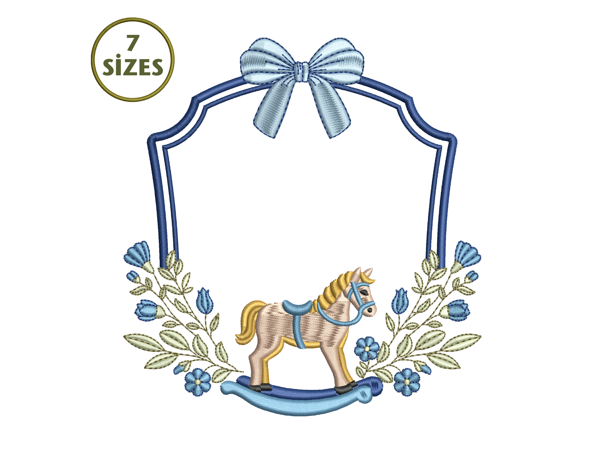 Bow Rocking Horse Frame