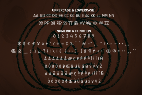 Brush Pumpkin Font - Preview 6
