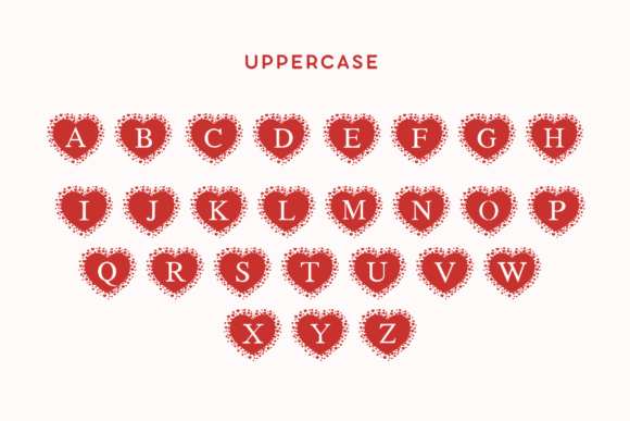 Cute Heart Font - Preview 5