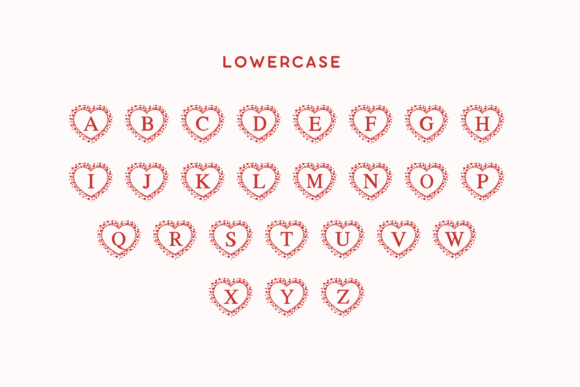 Cute Heart Font - Preview 6